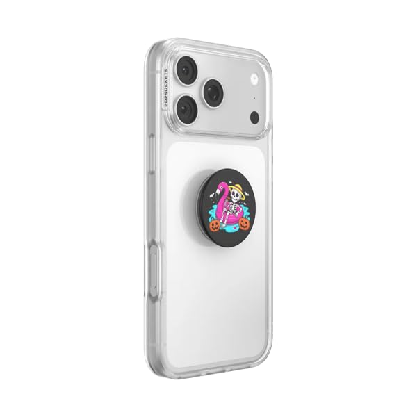 PopSockets Adhesive Phone Grip, Holder- Skelly Chill - color: Skelly Chill, style: Adhesive