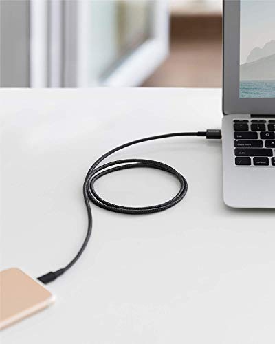 Anker USB A to Lightning Cable, MFi-Certified (2-Pack, 3.3 ft, Black) - color: Black, size: 3.3 feet * 2