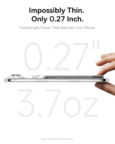 Baseus Picogo Air AM71 CCC Certified 5000mAh Ultra Slim Power Bank 0.27 " - color: Silver