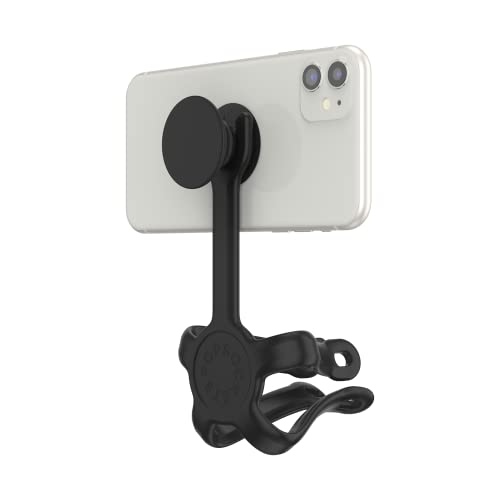 PopSockets Flexible Phone Mount & Stand- Black - color: Black