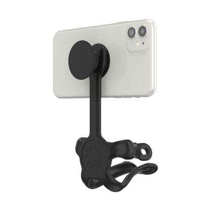 PopSockets Flexible Phone Mount & Stand- Black - color: Black