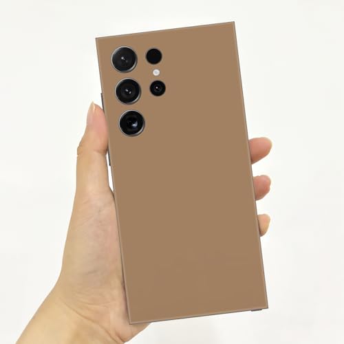2 Pack Skin Wraps Compatible with Samsung Galaxy S24 Ultra (Khaki) - color: Khaki