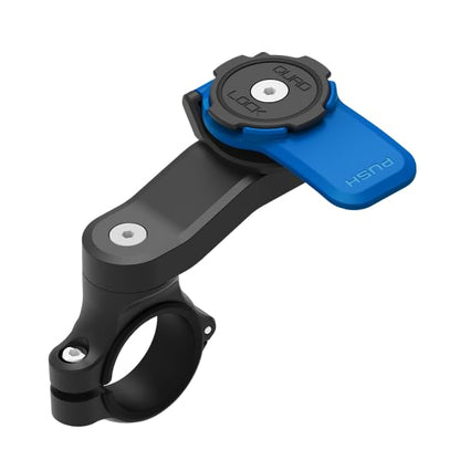 Quad Lock Motorcycle Handlebar Phone Mount for iPhone, Galaxy Pixel and Universal Adapters - size: Handlebar Mount