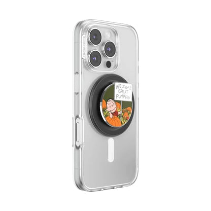 PopSockets Phone Grip for MagSafe, Magnetic Holder- Great Pumpkin - color: Welcome Great Pumpkin, style: MagSafe