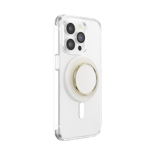 PopSockets Phone Grip for MagSafe, Magnetic Holder- Coconute Creme - color: Coco Creme, style: MagSafe