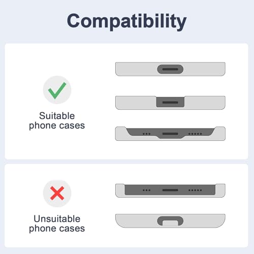 360° Rotatable Metal Phone Tether Tab 5-Pack - color: Silver