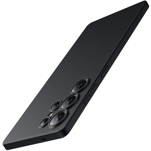 JETech Slim Case for Samsung Galaxy S25 Ultra 5G with Camera Lens Full Protection, Ultra-Thin Lightweight Matte Finish Minimalist Protective Phone Cover (Titanium Black) - color: Titanium Black, size: S25 Ultra
