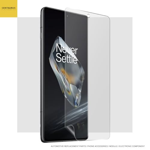 2 Pack Soft Hydrogel Screen Protector (Not Tempered Glass) Ultra-Thin HD Clear Full Coverage Screen Protector Film for One Plus 12 5G.