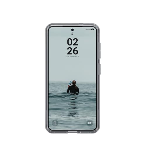 URBAN ARMOR GEAR UAG for Samsung Galaxy S26 Case 6.3" Dot - Magnetic Charging Compatible Transparent Transparent Rugged Military Drop Tested Protective Cover, True Clear Ice/Ash - color: Dot - True Clear Ice/Ash