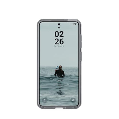 URBAN ARMOR GEAR UAG for Samsung Galaxy S26 Case 6.3" Dot - Magnetic Charging Compatible Transparent Transparent Rugged Military Drop Tested Protective Cover, True Clear Ice/Ash - color: Dot - True Clear Ice/Ash