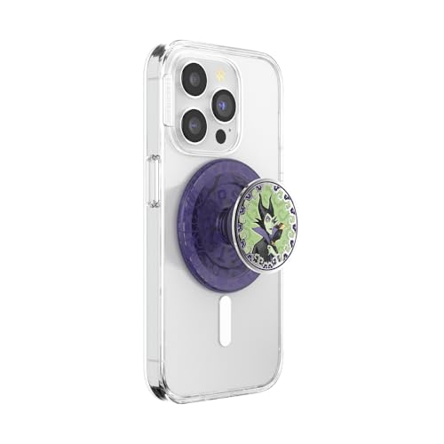 PopSockets Phone Grip for MagSafe, Magnetic Holder- Maleficent - color: Essence of Maleficent, style: MagSafe