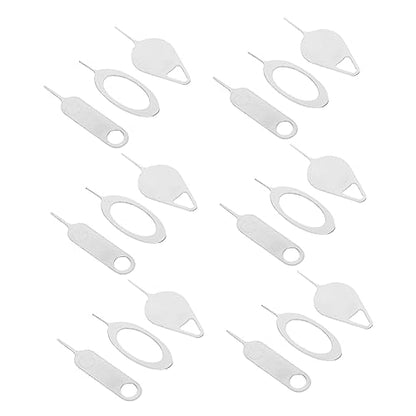 100 Pcs Steel Sim Card Eject Pins for Phones and Tablets