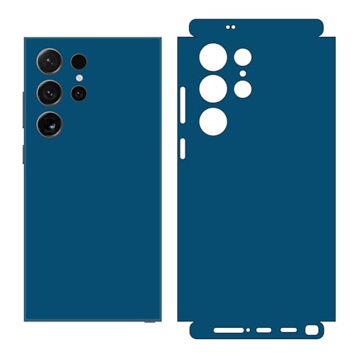 2 Pack Skin Wraps Compatible with Samsung Galaxy S24 Ultra (Blue) - color: Blue
