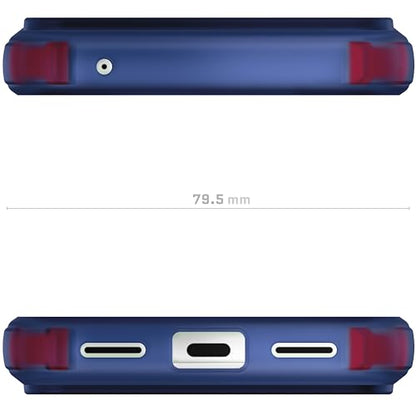 Ghostek Covert Clear Google Pixel 8a Case with Shockproof Drop Protection Premium Protective Wireless Charging Compatible Phone Cover Designed for 2024 Google Pixel 8a (6.1") (Blue) - color: Blue [Limited Edition], size: Pixel 8a