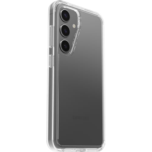 OtterBox Samsung Galaxy S24 Symmetry Series Clear Case - Clear, Ultra-Sleek, Wireless Charging Compatible, Raised Edges Protect Camera & Screen - color: Clear, style: Samsung Galaxy S24