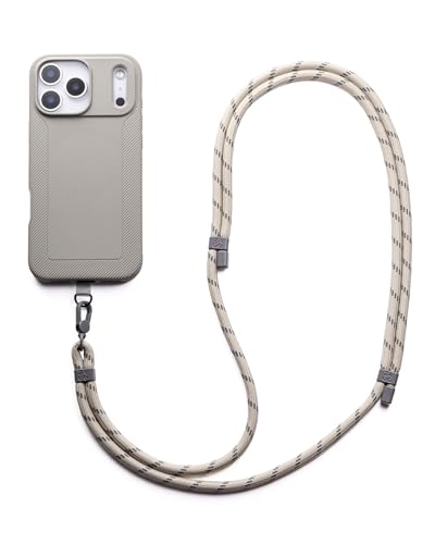 ZAGG Crossbody Lanyard for Phone Cases with Lanyard Attach Points - color: Sandstone Beige