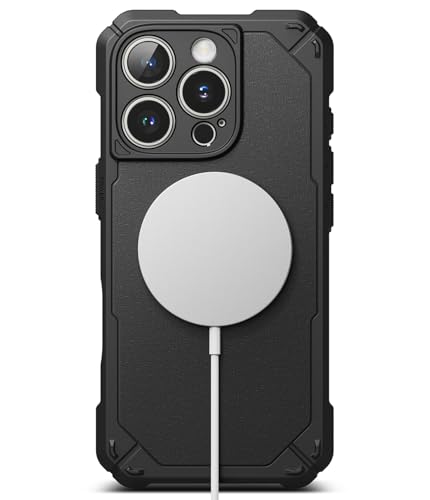 Ringke for iPhone 16 Pro Max Case [Rugged Gear Magnetic Black] - color: Magnetic Black, size: iPhone 16 Pro Max