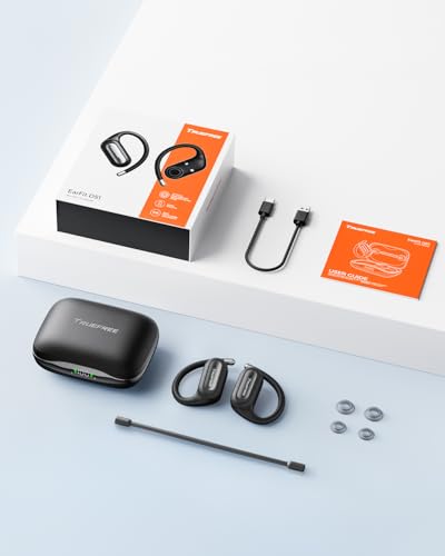 truefree DS1 Open-Ear Headphones, Bluetooth 6.0 Wireless Earbuds