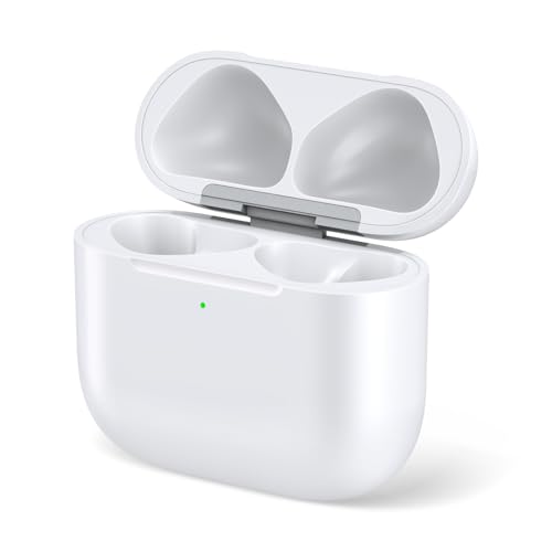 CIVPOWER Charging Case Replacement for Air pods 4th, Compatible for Air Pod 4th Generation Wireless Charger Cases with Bluetooth Pairing (No Earbuds) - White