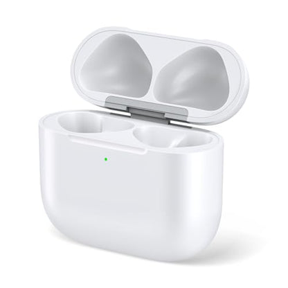CIVPOWER Charging Case Replacement for Air pods 4th, Compatible for Air Pod 4th Generation Wireless Charger Cases with Bluetooth Pairing (No Earbuds) - White