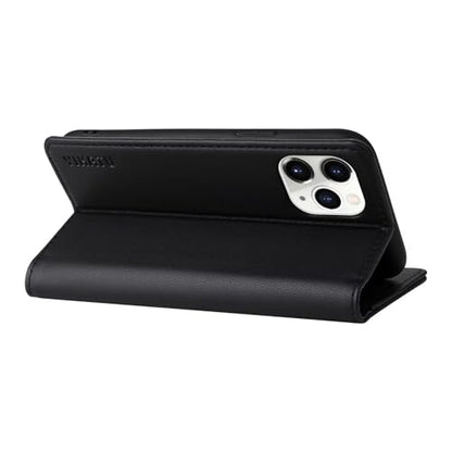 Caseurban Compatible with iPhone 11 Pro Wallet Case PU Leather Flip Folio Case with Card Holder Magnetic Closure Shockproof Protective Phone Cover Black - color: Black, size: iPhone 11 Pro