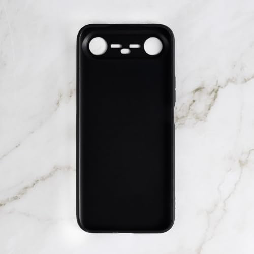 Protective Case for Tecno Pova Slim 5G - Black | 6.78" Slim Shockproof Bumper Back Cover Anti-Scratch Flexible TPU Shell, Grip-Friendly - color: Black