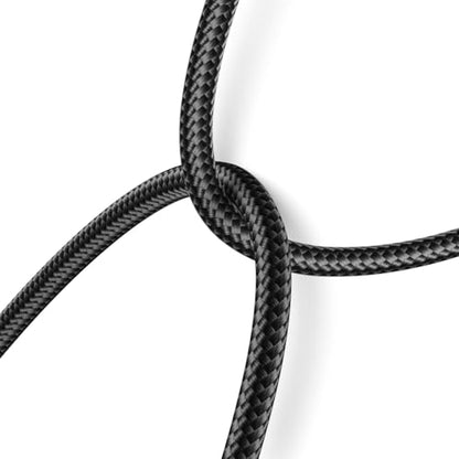 Trusmi 3.3 ft USB C to Lightning Cable Fast Charging, 90° Right Angle LED Braided iPhone Charger Cord, Zinc Alloy Durable Data Sync Cable for iPhone, iPad