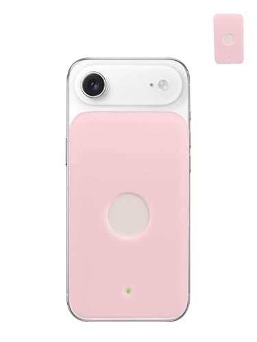 Compatible with Apple iPhone Air MagSafe Battery,UYRUREL Premium Silicone Shockproof Protection Ultra-Thin Design, Comfortable and Skin-Friendly,Pink. - color: Pink