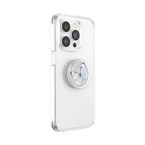 PopSockets Adhesive Phone Grip, Holder- Whisper Moth - color: Whisper Moth, style: Adhesive