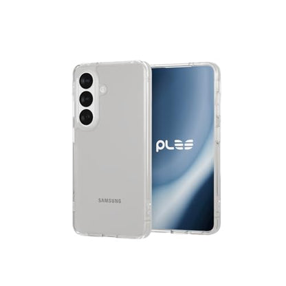 PLES | LEPI Air Layer, Compatible with Galaxy S26, Clear, Military Grade Shockproof, Anti-Yellowing, Anti-Scratch - color: Glaze White, size: S26