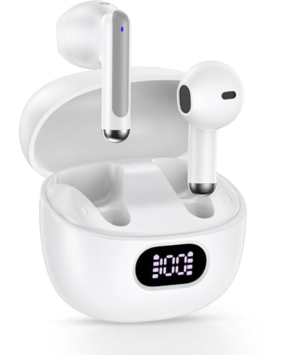 Pixel Buds Wireless Earbuds for Google Pixel 11 10 9 Pro XL Fold 10a 9a 8 - color: White