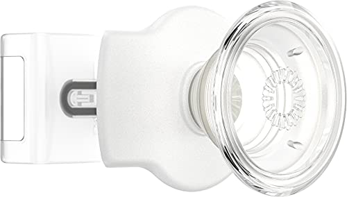PopSockets Phone Grip & Slide Stretch- White and Clear - color: White and Clear
