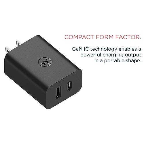 Motorola TurboPower 50W Share Charger + 3.3ft Cable - size: 50W
