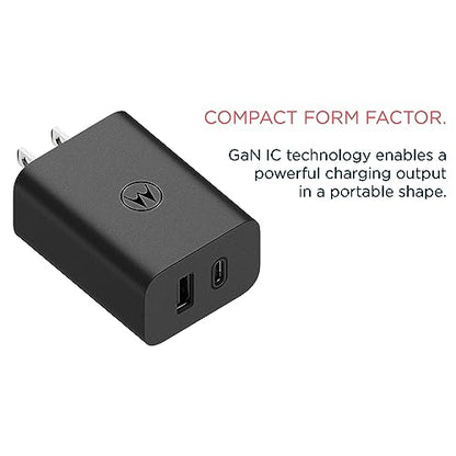Motorola TurboPower 50W Share Charger + 3.3ft Cable - size: 50W