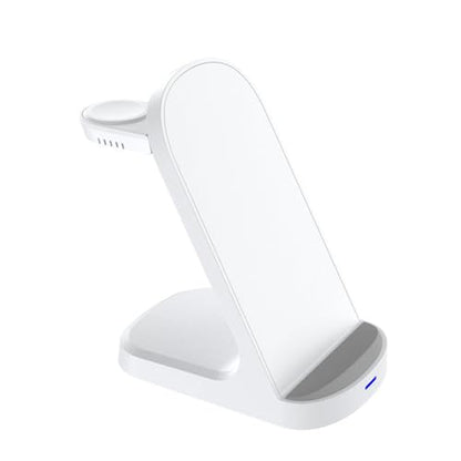 15W Magnetics Wirelesss Charging Holder Station for Phone Watch Earphone Multifunctional Charging Stand Foldable Stylish Home Office Chargers