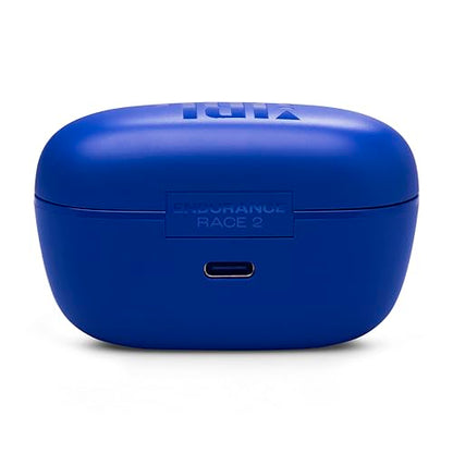 JBL Endurance Race 2 - True Wireless Earbuds - Blue - color: Blue