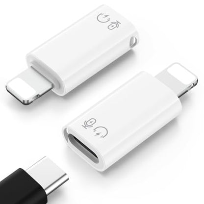 MoKo for DJI Mic Mini USB-C to Lightning Adapter, Not for DJI Mic Mobile - size: 2 Pack