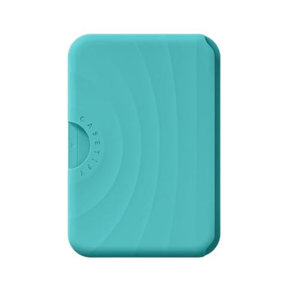 CASETiFY Snappy Ripple Wallet [Campatible with Magsafe] - Mint Blue - color: Mint Blue