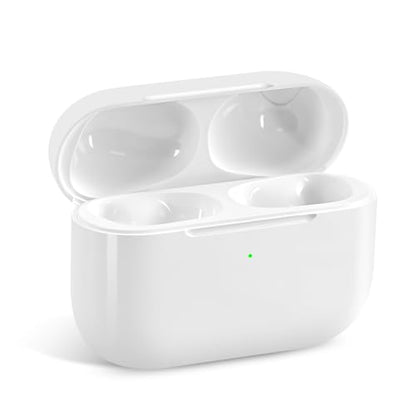Wireless Charging Case Compatible with AirPod Pro 1st & 2nd Generation, Air Pod Pro 2 1 Charger Case Replacement to USB-C Without Earbuds - color: White Air Pod Pro Charging Case
