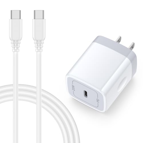 USBC Wall Plug Phone Charger Block Fast Charging Adapter for Samsung Galaxy - color: white