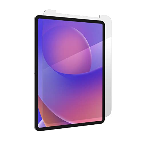ZAGG InvisibleShield Glass Elite Screen Protector for Apple iPad Pro 12.9" (6th/5th/4th/3rd Gen) - 5X Shatter Protection, Anti-Fingerprint Technology, Easy to Install - size: iPad Pro 12.9-inch (Gen 6, 5, 4, 3), style: Glass Elite