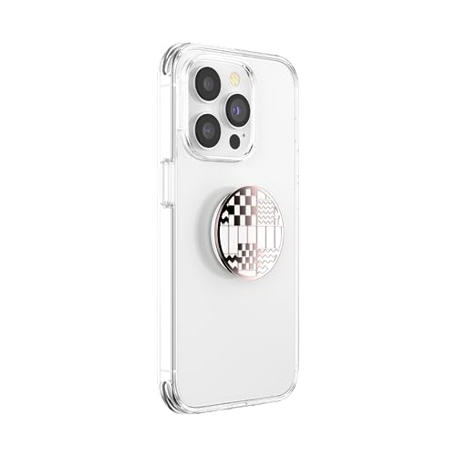 PopSockets Adhesive Phone Grip, Holder- Gilded Patchwork - color: Blue