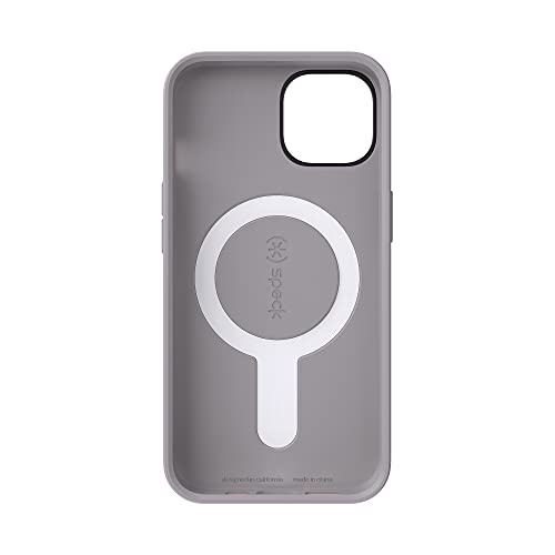Speck iPhone 13 Case - Drop Protection & Scratch Resistant, Built for MagSafe for iPhone 13 Cases - Dual Layer Case, Slim Design Case for iPhone 13 - Rosy Pink, Cathedral Grey CandyShell Pro - color: Rosy Pink/Cathedral Grey