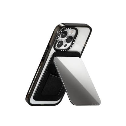 CASETiFY Snappy Card Holder Stand Compatible with Magsafe - Silver Mirror - color: Silver Mirror