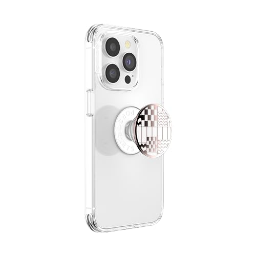 PopSockets Adhesive Phone Grip, Holder- Gilded Patchwork - color: Blue
