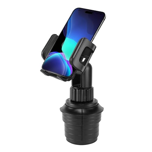 Cellet Car Cup Holder Phone Mount, Phone Holder Mount Cradle Universal Adjustable Compatible for Apple iPhone, Samsung Galaxy, Moto, Google Pixel Smartphones - style: Regular Neck 6 inch