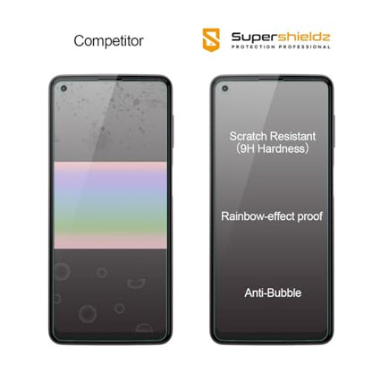 Supershieldz (3 Pack) Designed for Motorola Moto G Power (2021) Tempered Glass Screen Protector, Anti Scratch, Bubble Free