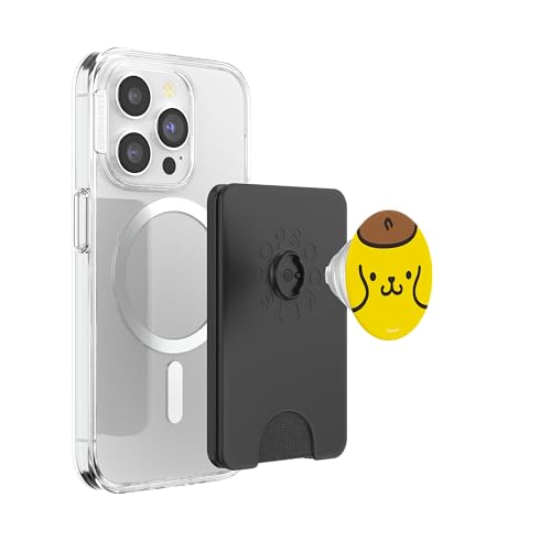 Pompompurin Open Face PopSockets Stand for Smartphones and Tablets PopSockets PopWallet for MagSafe - style: Magnetic PopWallet