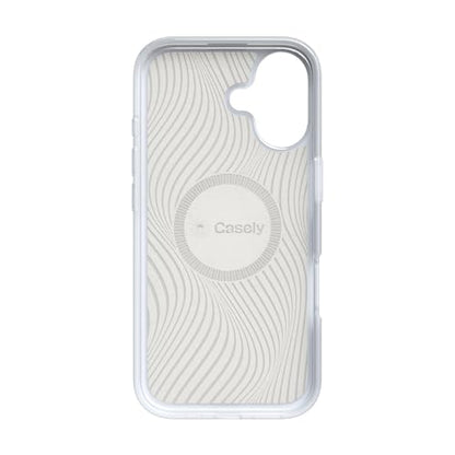 Casely iPhone 17 Case | Green Floral | Sage Garden | Compatible with MagSafe | Classic Ultra Slim Design - color: Sage Garden | Green Floral