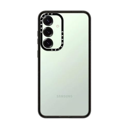 CASETiFY for Galaxy S25+ Case - Impact Clear Black | 8.2 ft. 4x Military Grade Drop Protection | Black - color: Clear Black, size: Galaxy S25+ (6.7")